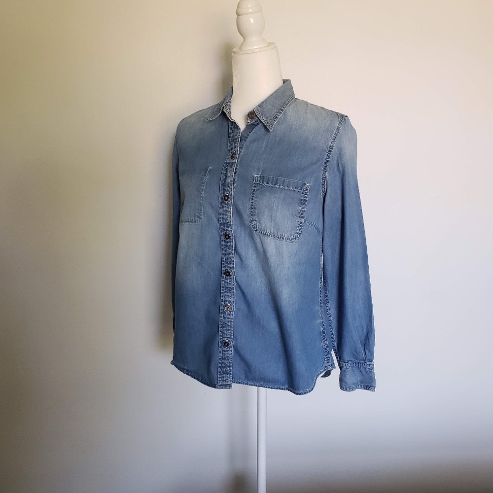 Lucky Brand Long-Sleeve Denim Shirt